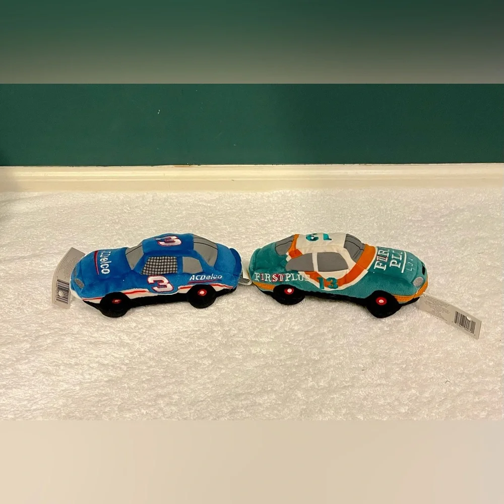 Lot of 4 NASCAR Beanie Racers #3, #13, #42 & #46. Displayed only.• - Picture 3 of 12